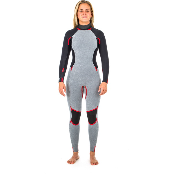 2019 Traje De Neopreno De Mujer Rip Curl Dawn Patrol 3/2mm Gbs Back Zip Negro / Blanco Wsm8gs
