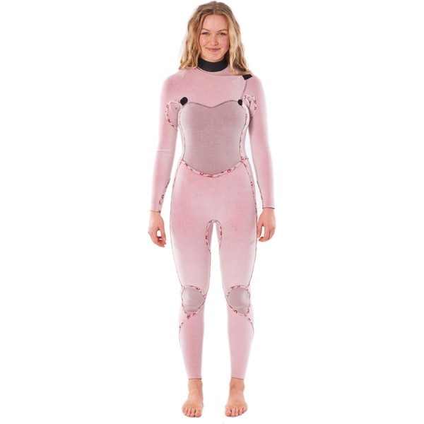 Rip Curl Mujer Flashbomb 5/3mm Chest Zip Neopreno WSTYGG - Black