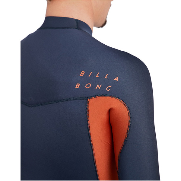 Billabong Furnace Revolución 5/4mm Chest Zip Traje Pizarra L45m50