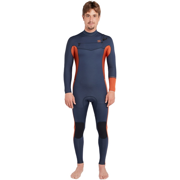 Billabong Furnace Revolución 5/4mm Chest Zip Traje Pizarra L45m50