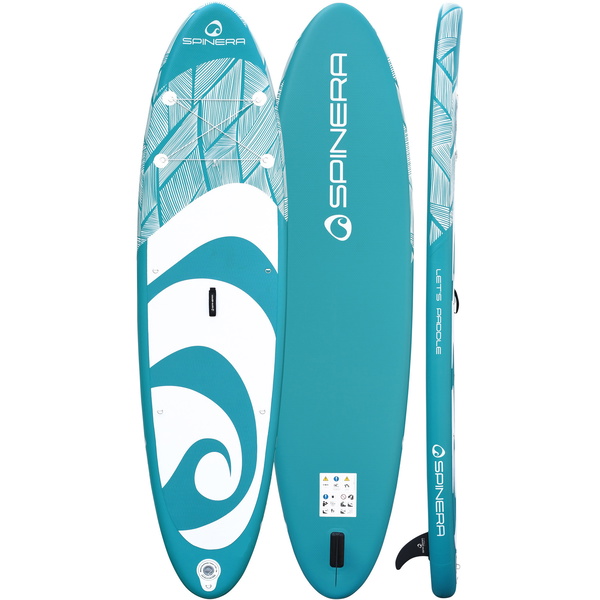 Spinera Paquete Lets Paddle 11'2 Inflatable Stand Up Paddle Board - Tabla, Bolsa, Bomba, Remo Y Correa