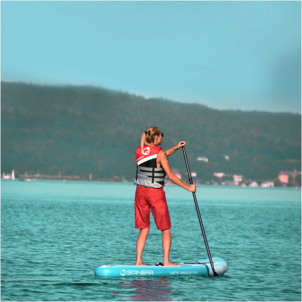 Spinera Paquete Lets Paddle 11'2 Inflatable Stand Up Paddle Board - Tabla, Bolsa, Bomba, Remo Y Correa