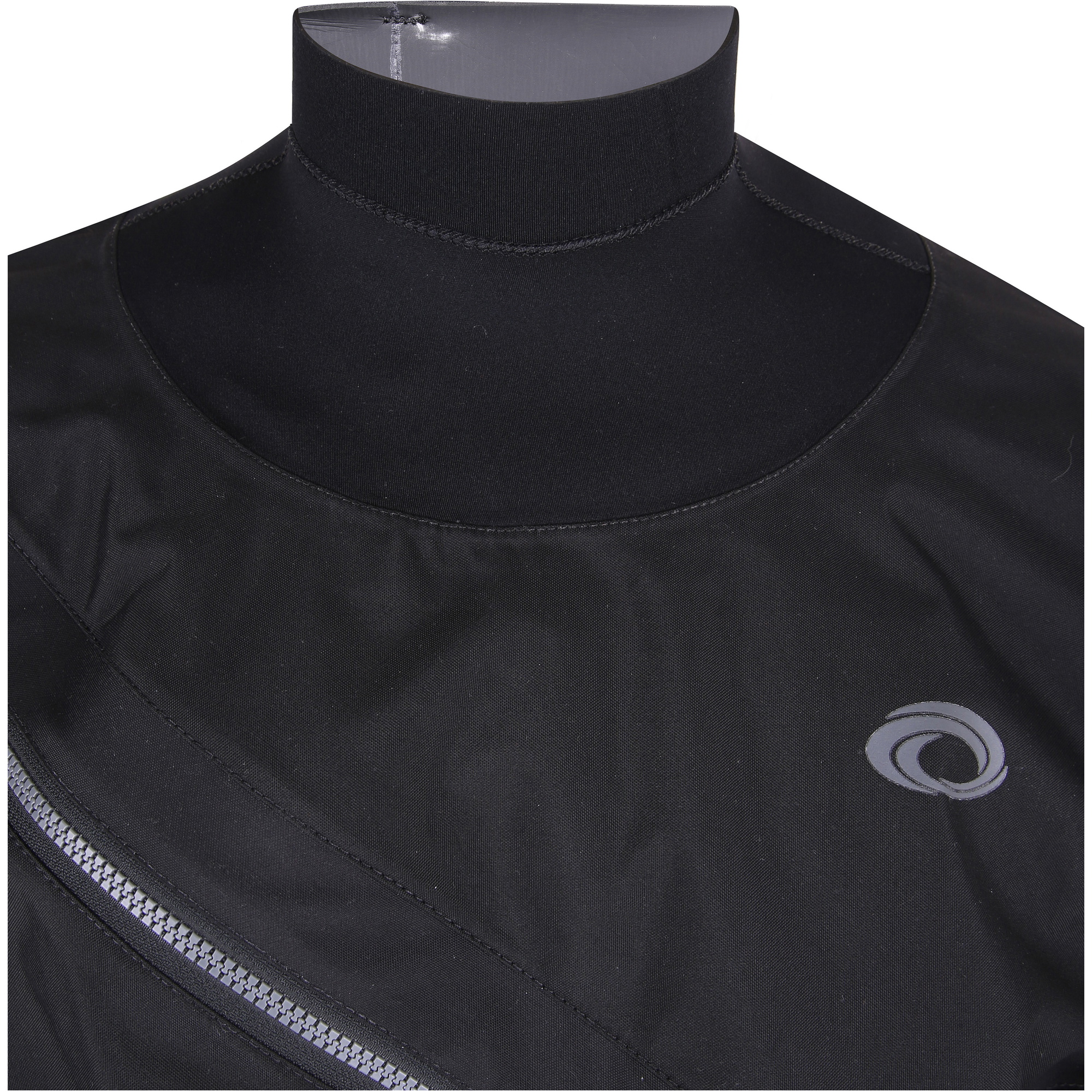 2026 Typhoon Hombres Ezeedon Front Zip Traje Seco 100187 - Black / Gris