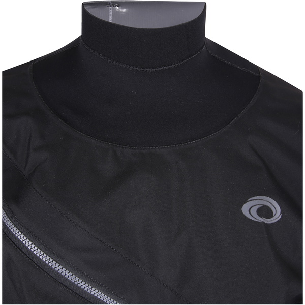 2026 Typhoon Hombres Ezeedon Front Zip Traje Seco 100187 - Black / Gris