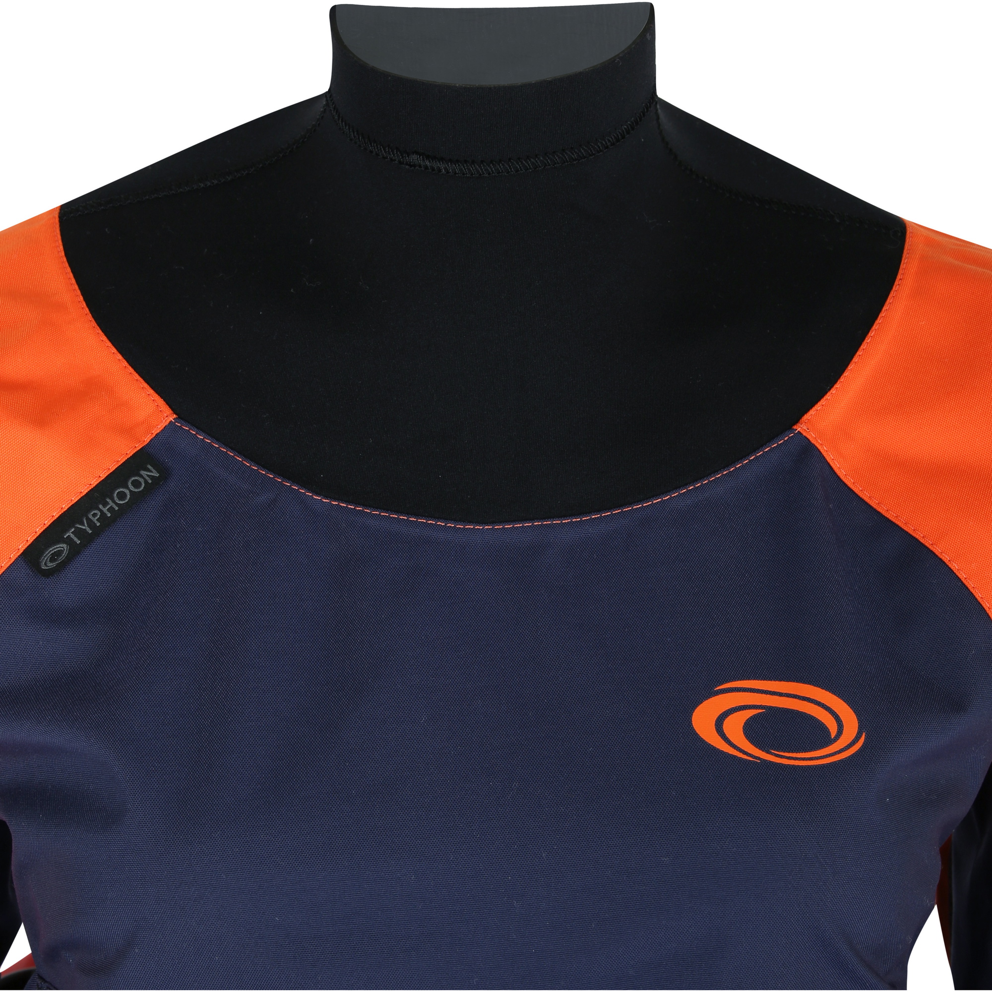 2026 Typhoon Mujer Hendra Bisagra Zip Traje 100185 - Naranja / Navy