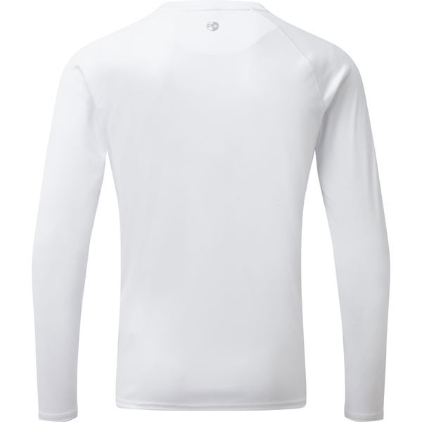 2026 Gill Hombres Manga Larga Uv Tec Tee Blanco Uv011