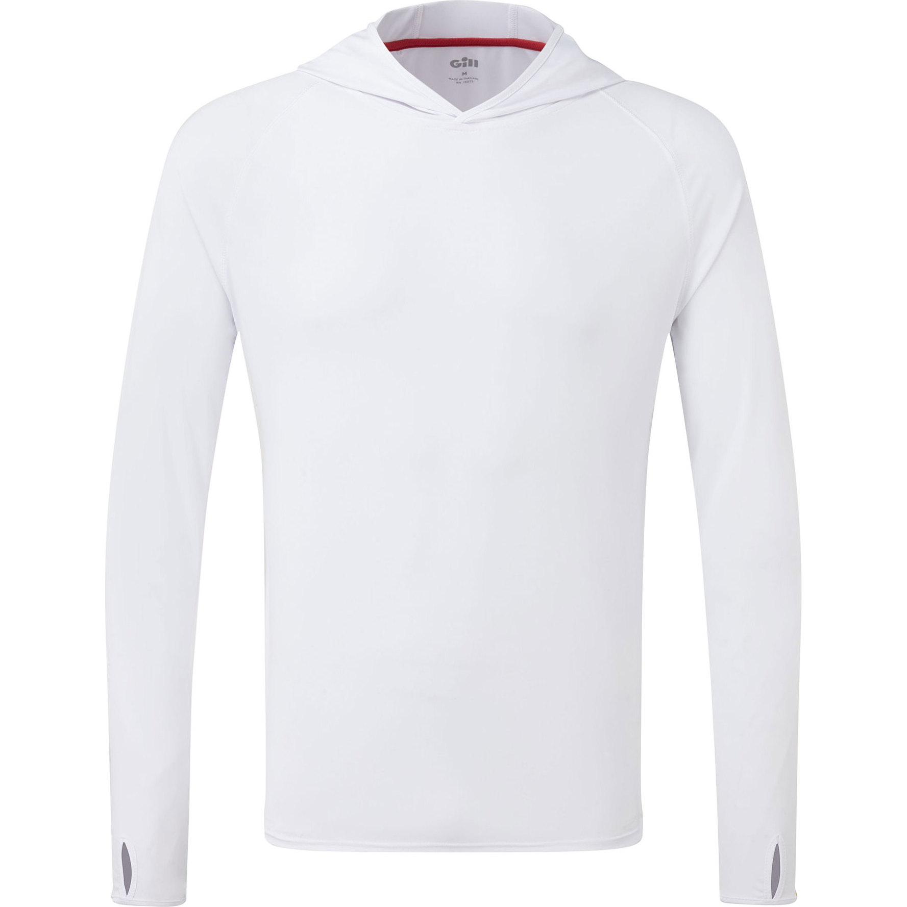 2026 Gill Hombres Uv Tec Hoody Blanco Uv016