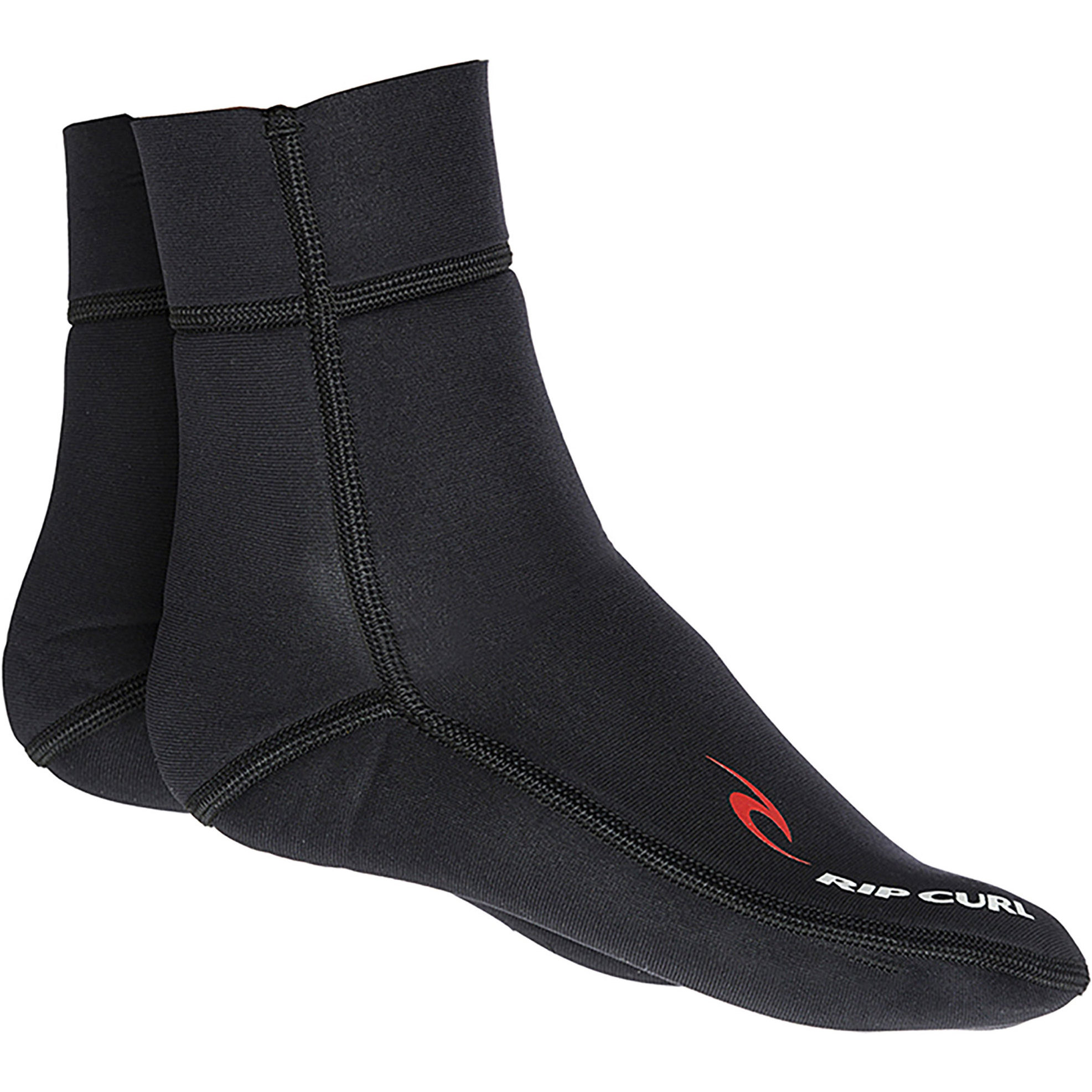 2026 Rip Curl 1.5mm Calcetines De Aleta De Neopreno Negro Wbo7fm