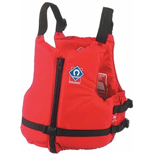 2025 Crewsaver Junior Center Zip 70n Chaleco De Ayuda A La Flotabilidad Rojo 2359