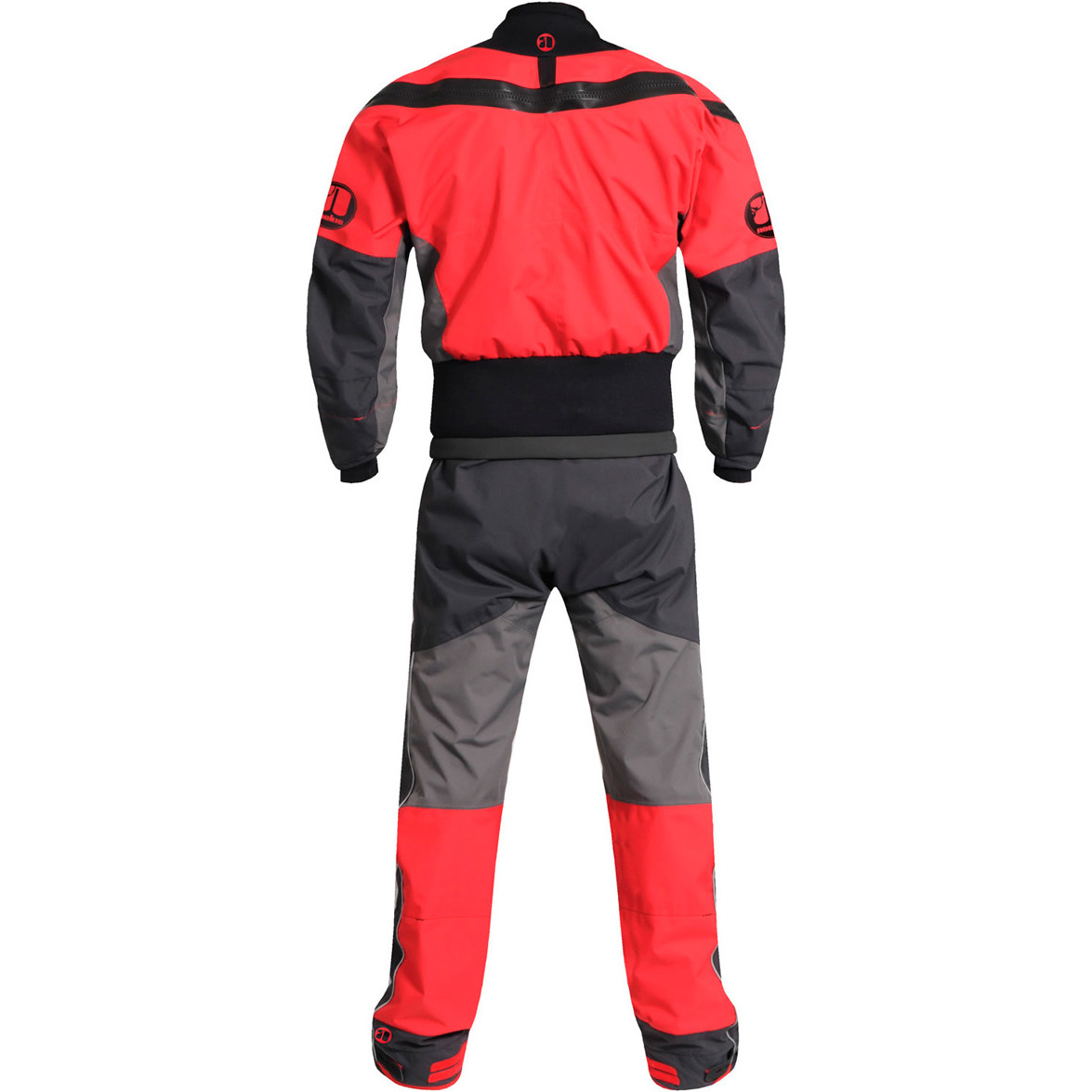 2026 Nookie Cargador De Kayak Drysuit De Carbón DR10 Rojo Gris