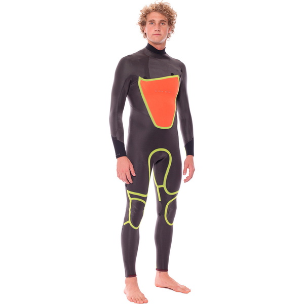 Billabong Foil 3/2mm Chest Zip GBS Steamer Wetsuit CAMO U43M06
