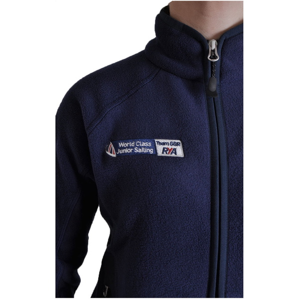 Henri Lloyd Chaqueta Junior Team GBR RYA Eco paño grueso y suave en agua marina Y20079RYA