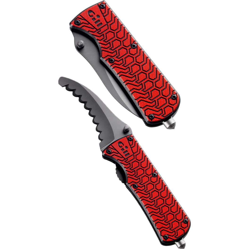 2022 Cuchillo De Rescue Personal Plegable Gill Mt006 Rojo
