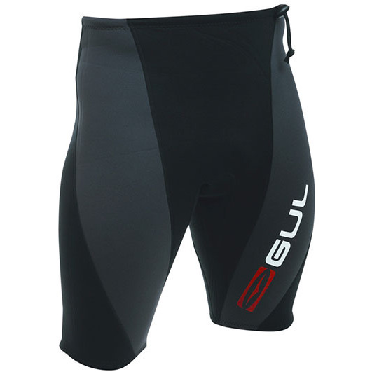 Gul T2 de neopreno de 2 mm en pantalones cortos Negro / Gris RE8302
