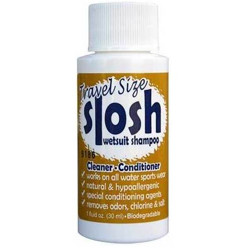 Jaws Champú Y Acondicionador Slosh Wetsuit Travel Tamaño 30ml SLO002