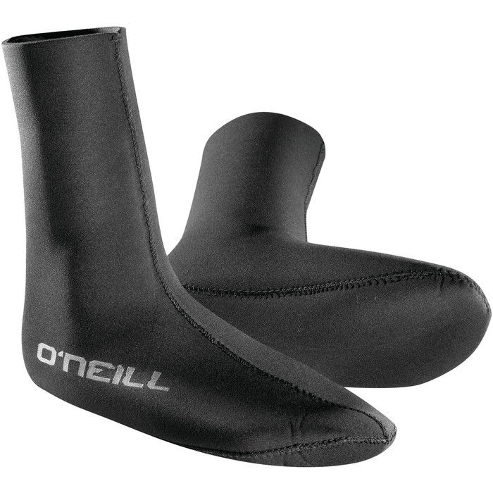 2024 O'neill Calor 3mm Calcetines De Neopreno 0041 - Negro