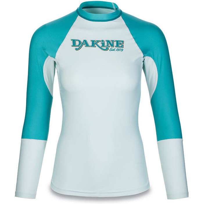 Dakine Womens Flow Snug Fit Long Sleeve Rash Vest Bay Islands 10001678