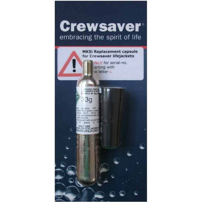 2024 Crewsaver MK5i 150n Auto Lifejacket Rearming Pack 33g 11036 ONLY FOR SERIAL NUMBER STARTING WITH L