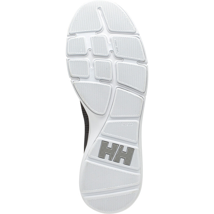 2024 Helly Hansen Ahiga V4 Hydropower Zapatos De La Navegacin 11582 - Negro / / Plata Blanca