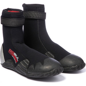 2019 Botas De Neopreno De Punta Redonda Gul Power 5mm Bo1263-a8 - Negro / Gris