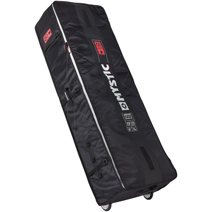 2024 Mystic Gearbox Square Board Bag 4'9 Black 190057