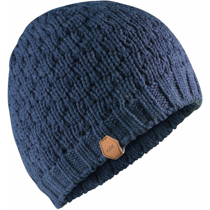 Gill Waffle Knit Beanie NAVY HT38