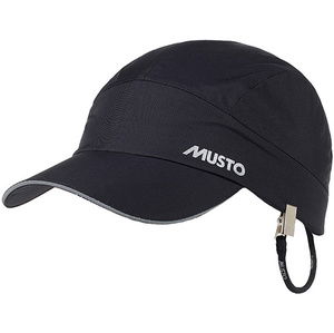 2024 Musto Impermeable Performance Gorra Negro Ae0090