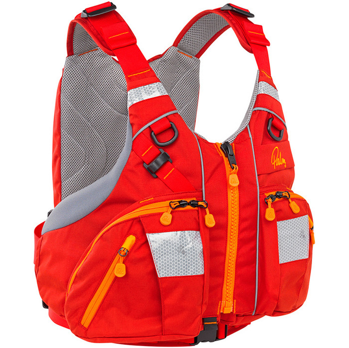 2024 Palm Kaikoura Booyancy Aid Touring Pfd Red 11730