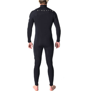 Rip Curl Flashbomb 5 / 3mm Zip Free Wetsuit NEGRO WSM6UF