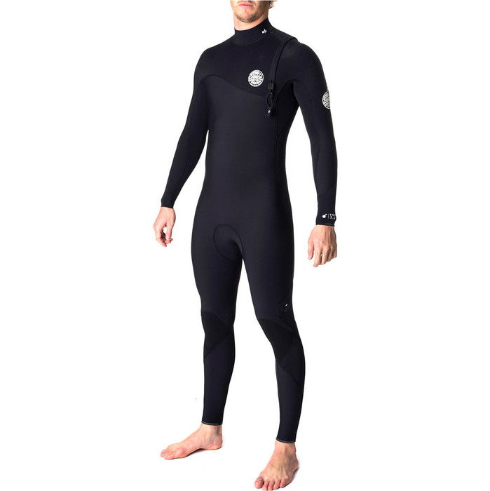 Rip Curl Flashbomb 5 / 3mm Zip Free Wetsuit NEGRO WSM6UF