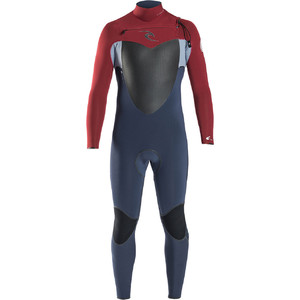 Rip Curl Flashbomb 5 / 3mm Chest Zip Traje de neopreno en RED WSU6DF