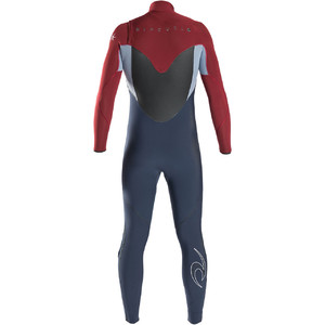 Rip Curl Flashbomb 5 / 3mm Chest Zip Traje de neopreno en RED WSU6DF