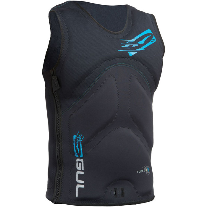 2020 Gul Flexor Iii Junior Impact Vest Negro / Crip Sk7107-b1