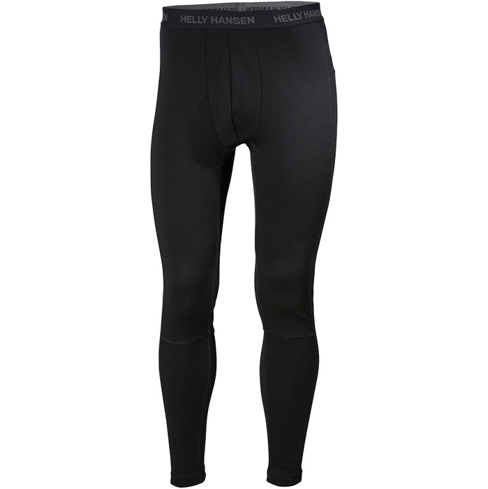 2019 Pantaln De Capa Base Helly Hansen Lifa Merino Negro 48320