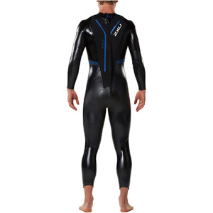 2017 2XU MENS A: 1 traje de neopreno ACTIVE Triatln BLACK / COBALT BLUE MW2304c