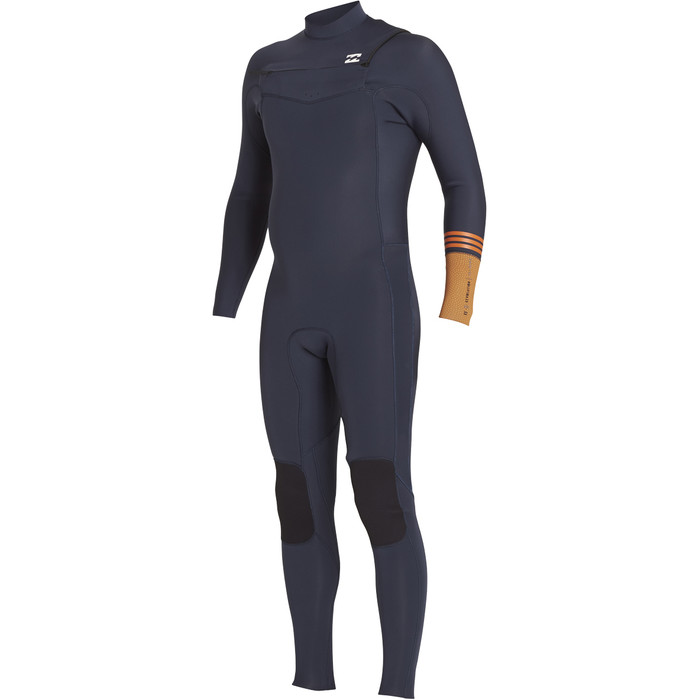 Billabong Boys Revolution Tri-Bong 5/4mm Chest Zip Wetsuit SLATE F45B12