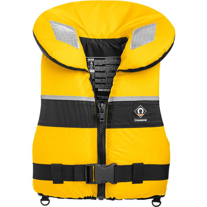 2024 Crewsaver Junior Spiral 100n Life Jacket 2820 - Yellow Navy