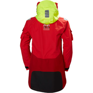 2019 Helly Hansen Aegir Ocean Jacket Alert Red 30335