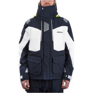 Musto BR2 Offshore Jacket SMJK052 & Trouser SB0042 Combi Set Navy / White