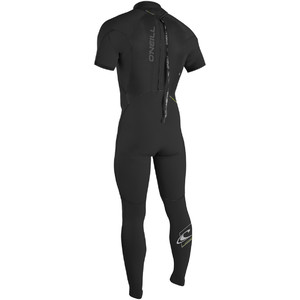 O'Neill Epic 3/2mm De Manga Corta Gbs Back Zip Traje Negro 4732