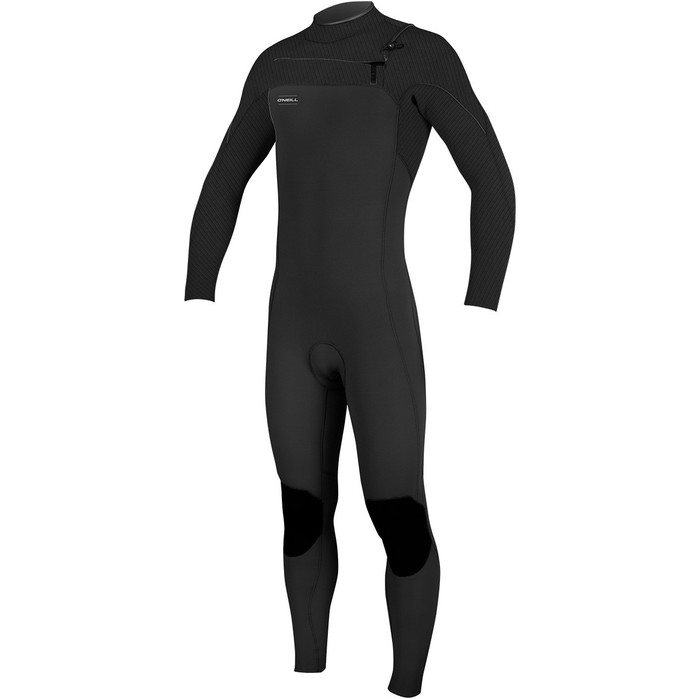 2019 O'Neill Hyperfreak 5/4mm Chest Zip GBS Wetsuit BLACK 5002