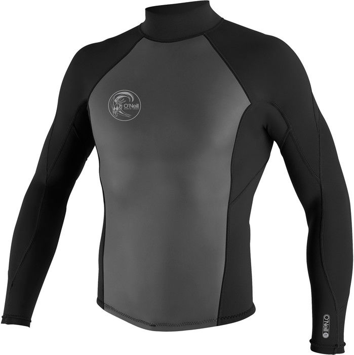 2024 O'Neill Mens O'riginal 2/1mm Wetsuit Jacket 4465 - Black