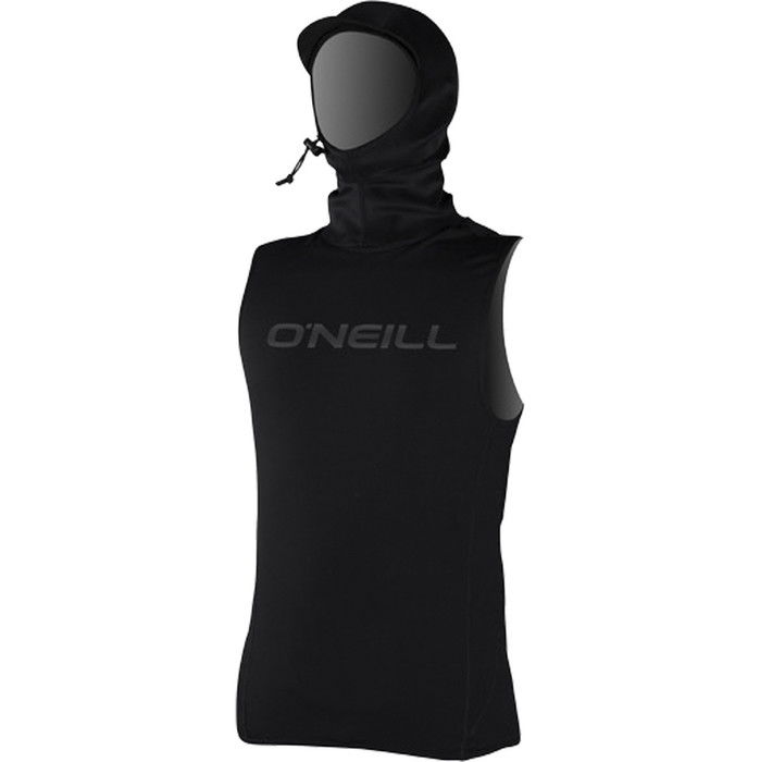 2024 O'neill Thermo-x Chaleco Trmico Con Capucha 5023 - Negro