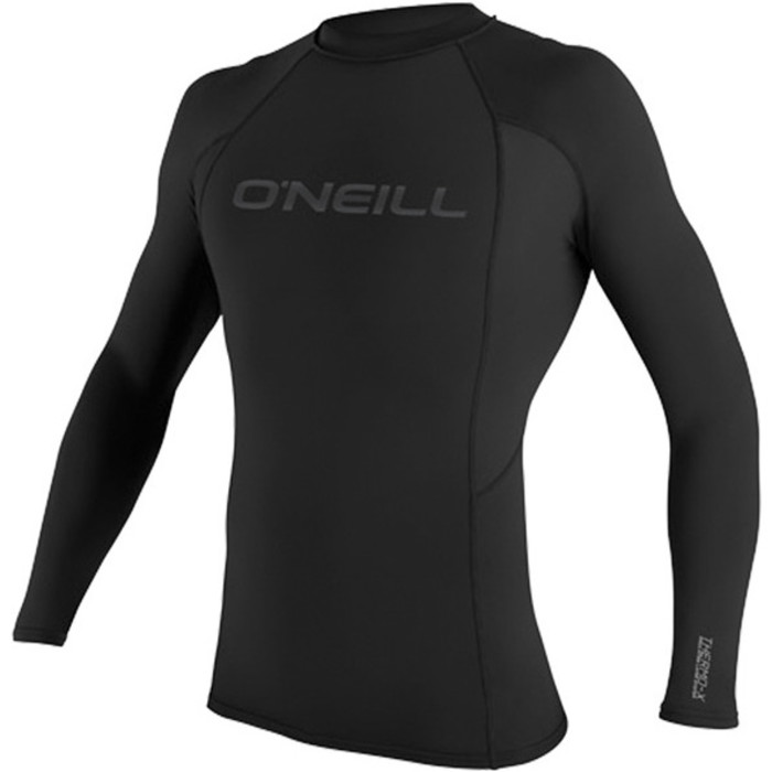 2024 O'Neill Youth Thermo-X Long Sleeve Crew Top 5009 - Black