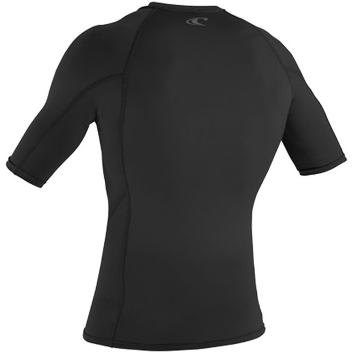 2024 O'neill Thermo-x Manga Corta Crew Top 5021 - Negro