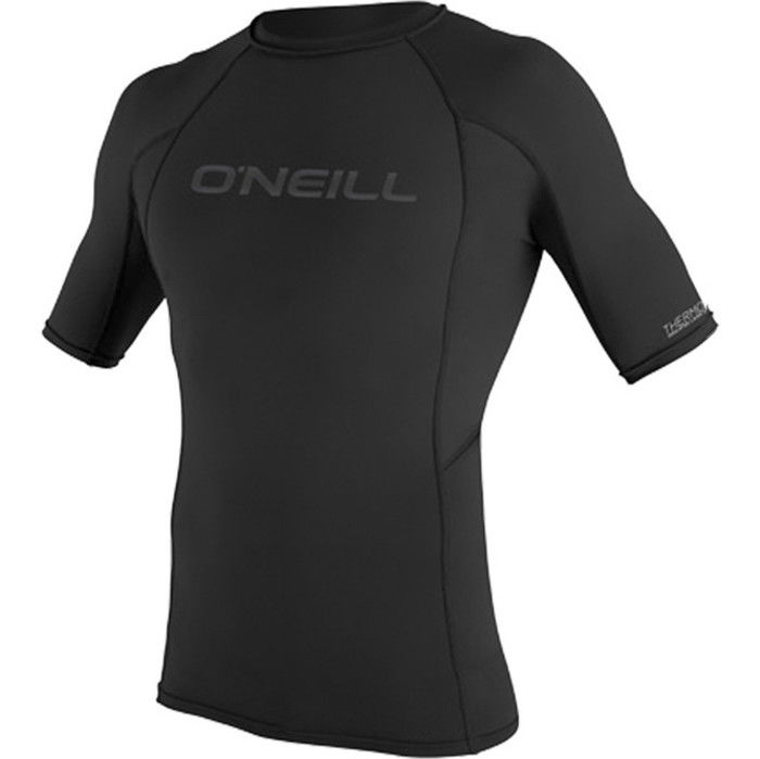 2024 O'neill Thermo-x Manga Corta Crew Top 5021 - Negro