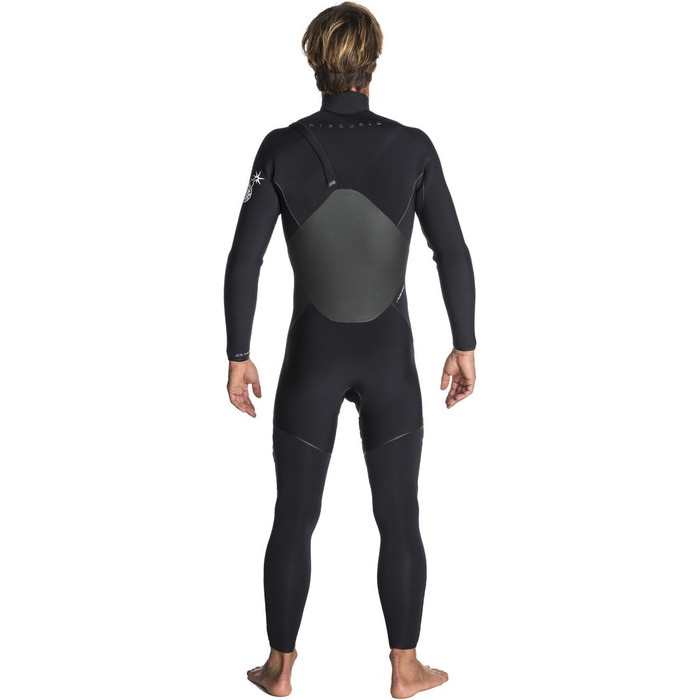 Rip Curl Flashbomb Plus 3/2mm Zip Free Wetsuit WSM7PF - Black