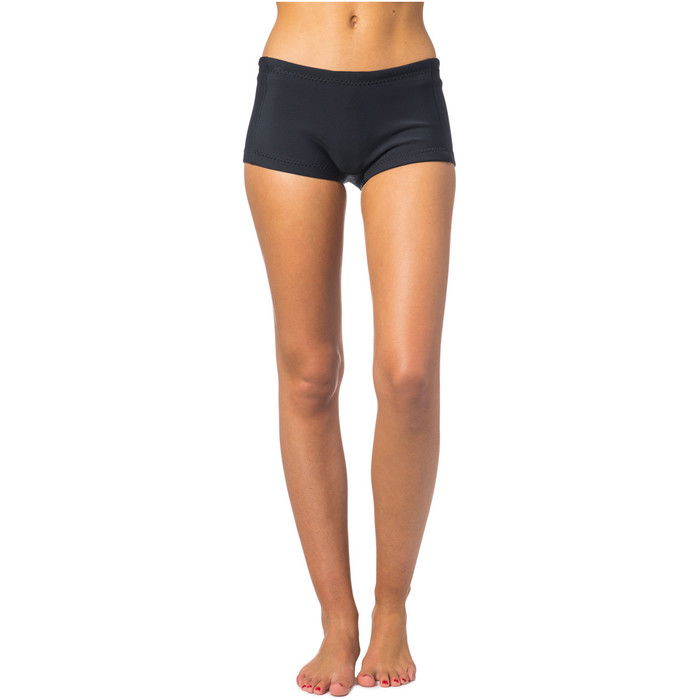 2024 Rip Curl Womens G-bomb Boyleg 1mm Pantalones Cortos De Neopreno Wsh4aw - Negro