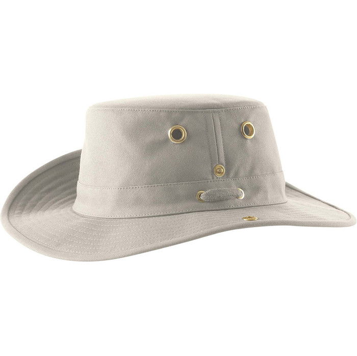 2024 Tilley T3 Snap-Up Brimmed Hat - NATURAL / GREEN