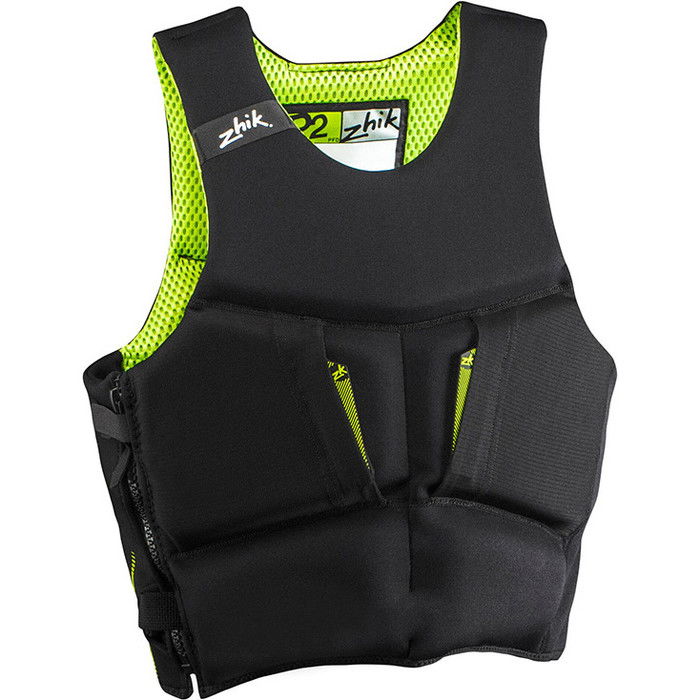 2024 Zhik P2 PFD 50N Lightweight Buoyancy Aid PFD0030 - Black / Green